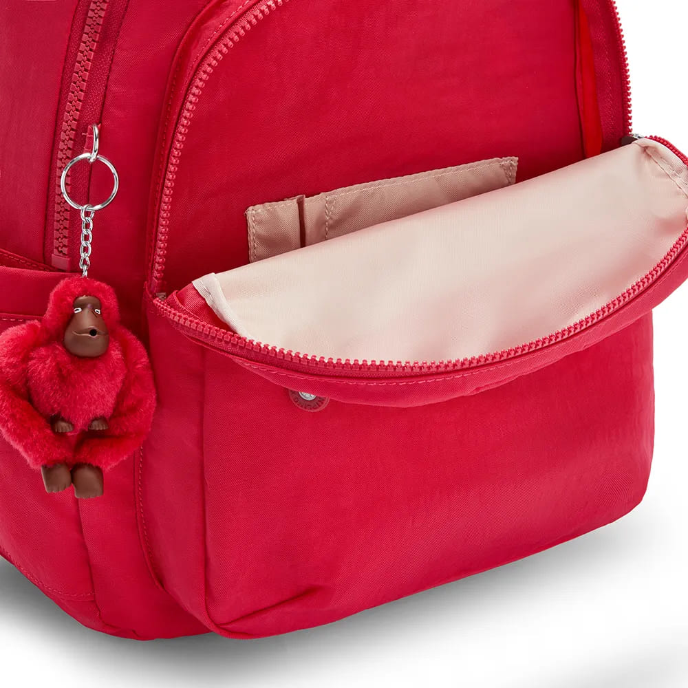 Mochila Kipling Seoul True Pink Grande