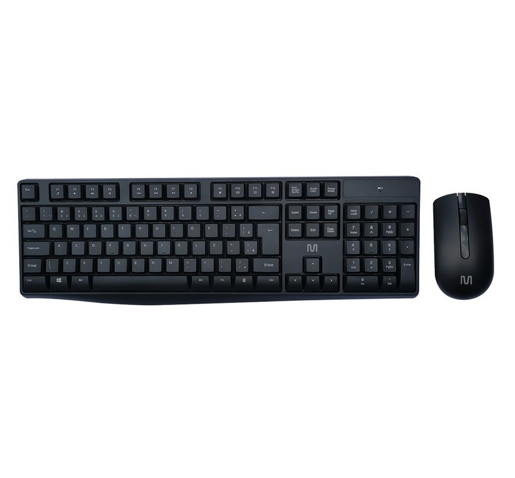 Kit Teclado + Mouse sem Fio Multi CS100 Preto - TC270