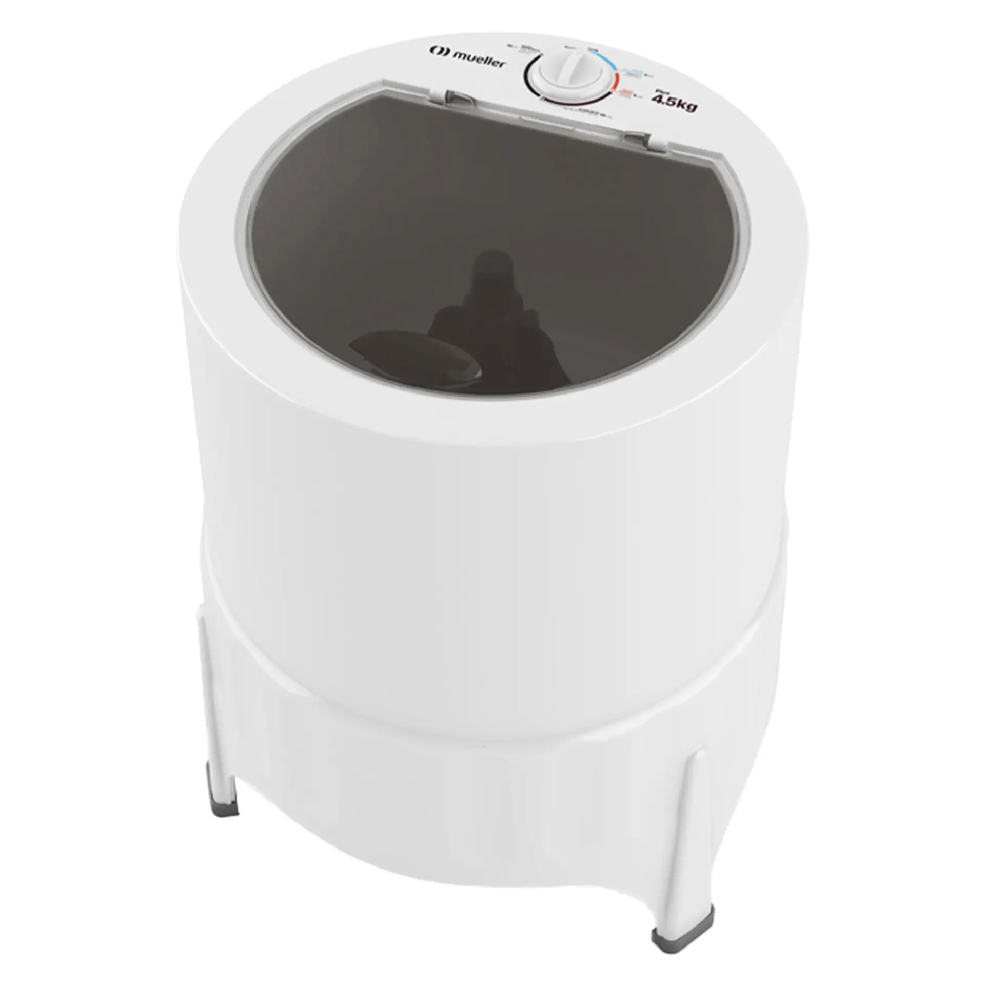 Tanquinho Mueller Plus 4,5kg Semiautomático Lavagem Rápida - Branco - 110 Volts