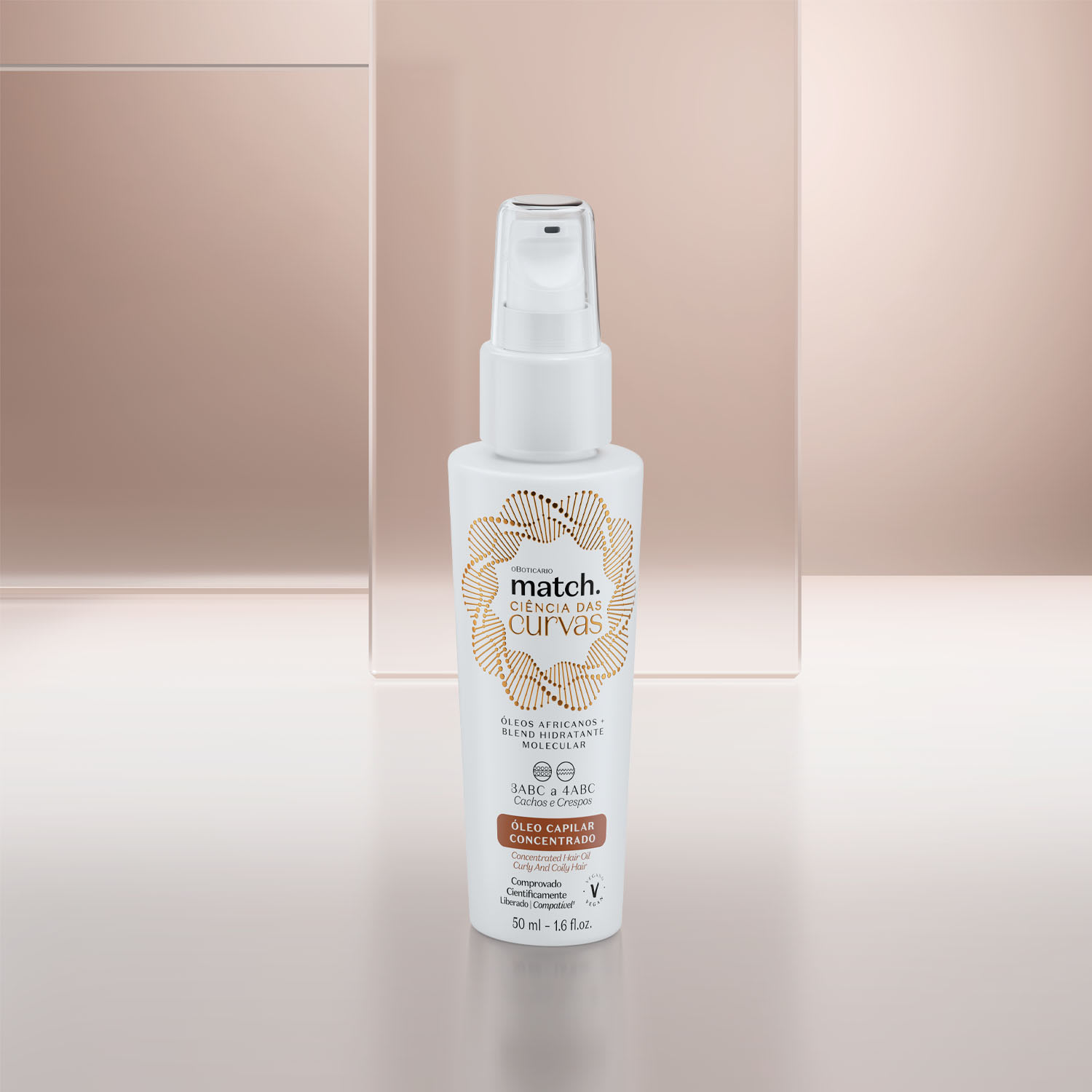 Óleo Capilar Concentrado Match Ciência das Curvas 50ml