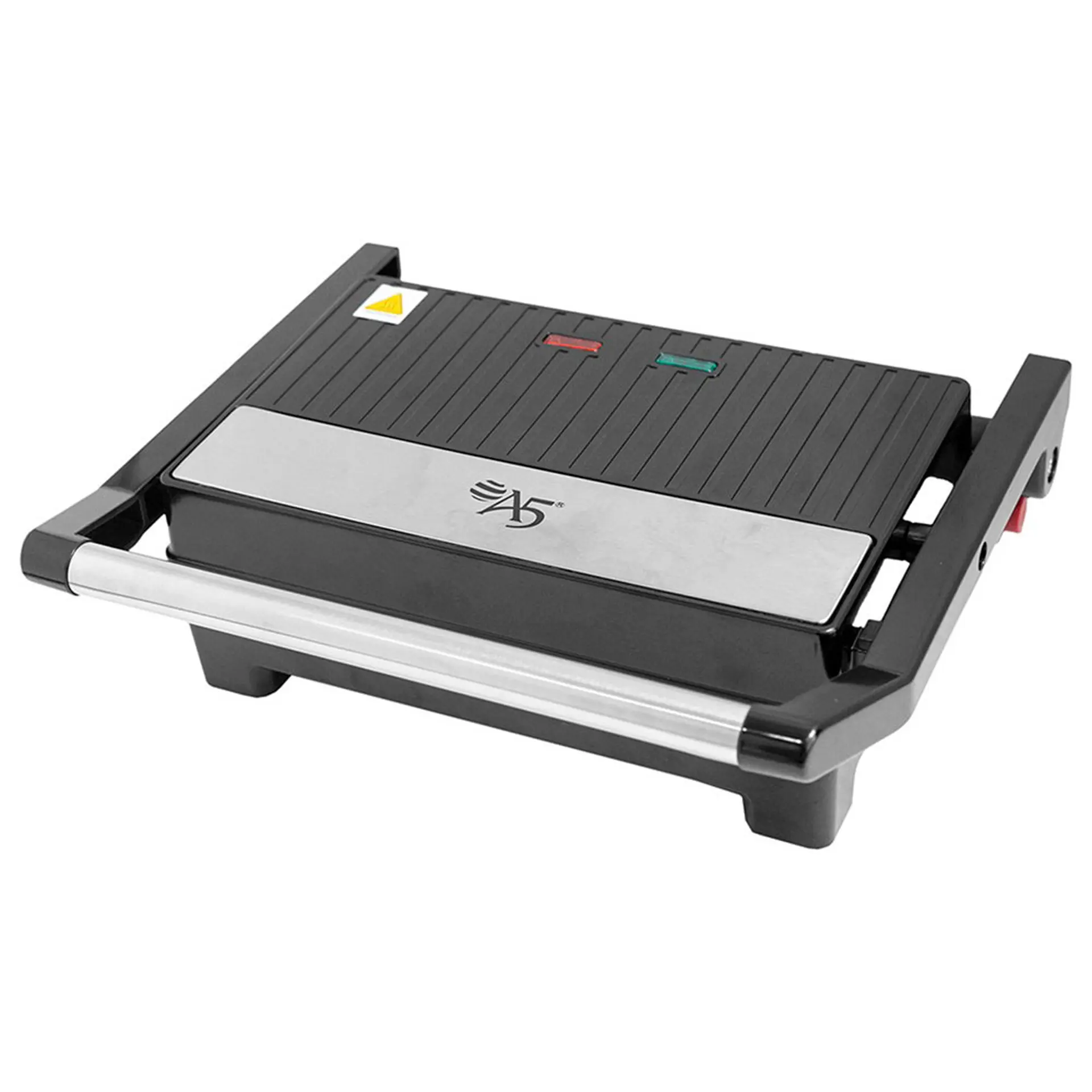 Grill Sanduicheira Elétrico A5 Prime Austin Duplo Aquecimento 750W A5819PR - Preto - 110 Volts