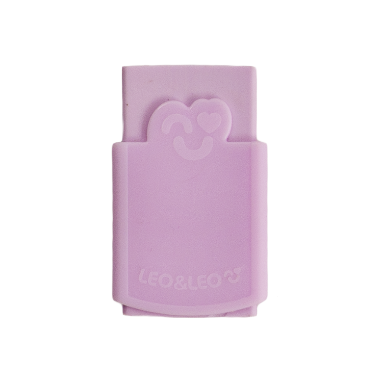 Borracha Leo&Leo Plástica com Capa Color Tons Pastel Trend Unidade Sortido