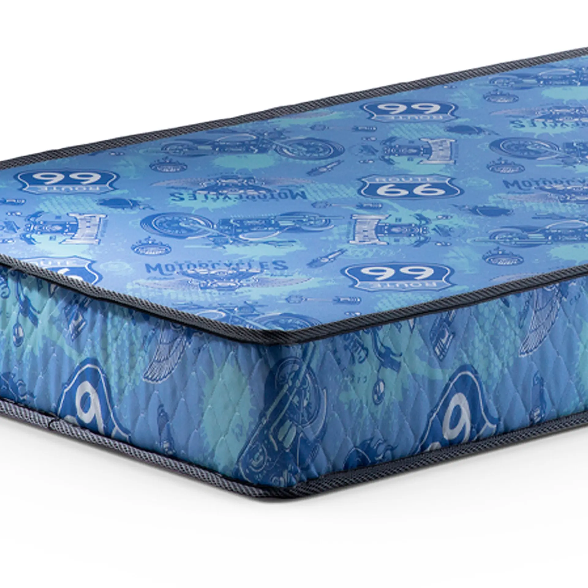 Colchão Solteiro Espuma D20 Gazin Supreme 88x188cm - Azul