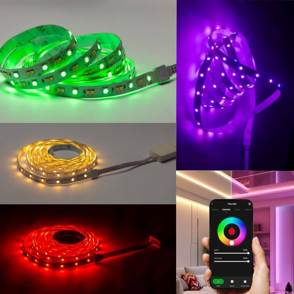 Fita Led Smart Wi-Fi EFLS 6030 3m Intelbras