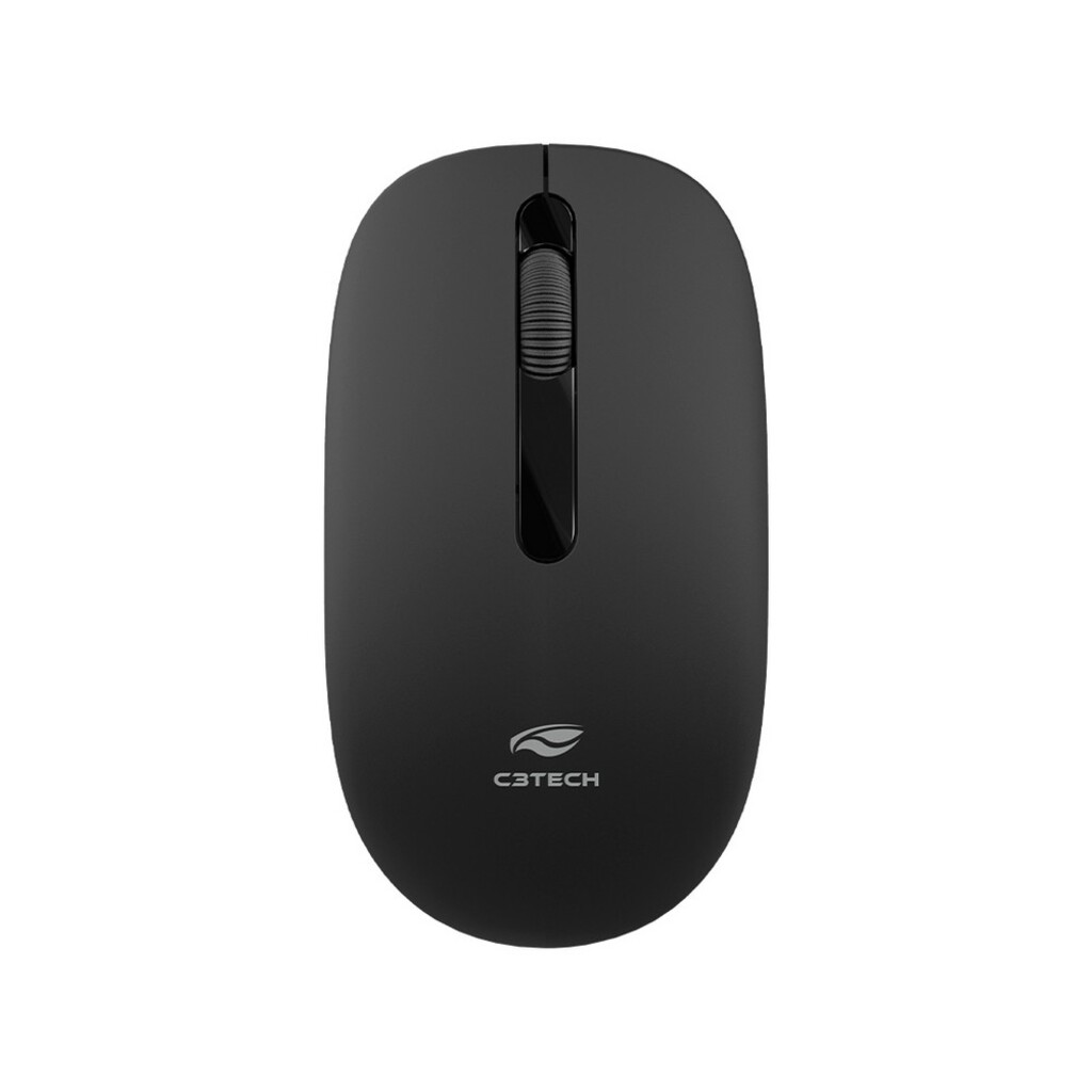 Mouse Sem Fio C3tech M-W15BK 1200dpi Preto