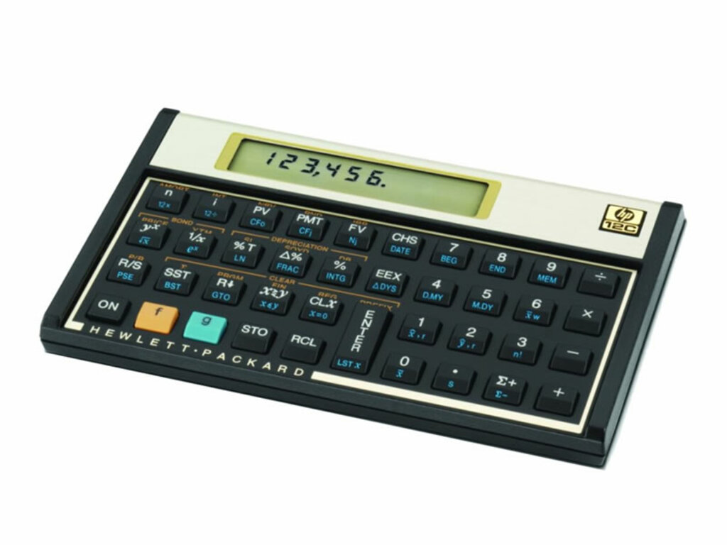 Calculadora Financeira HP 12C Gold 1 Linha por 10 Dígitos