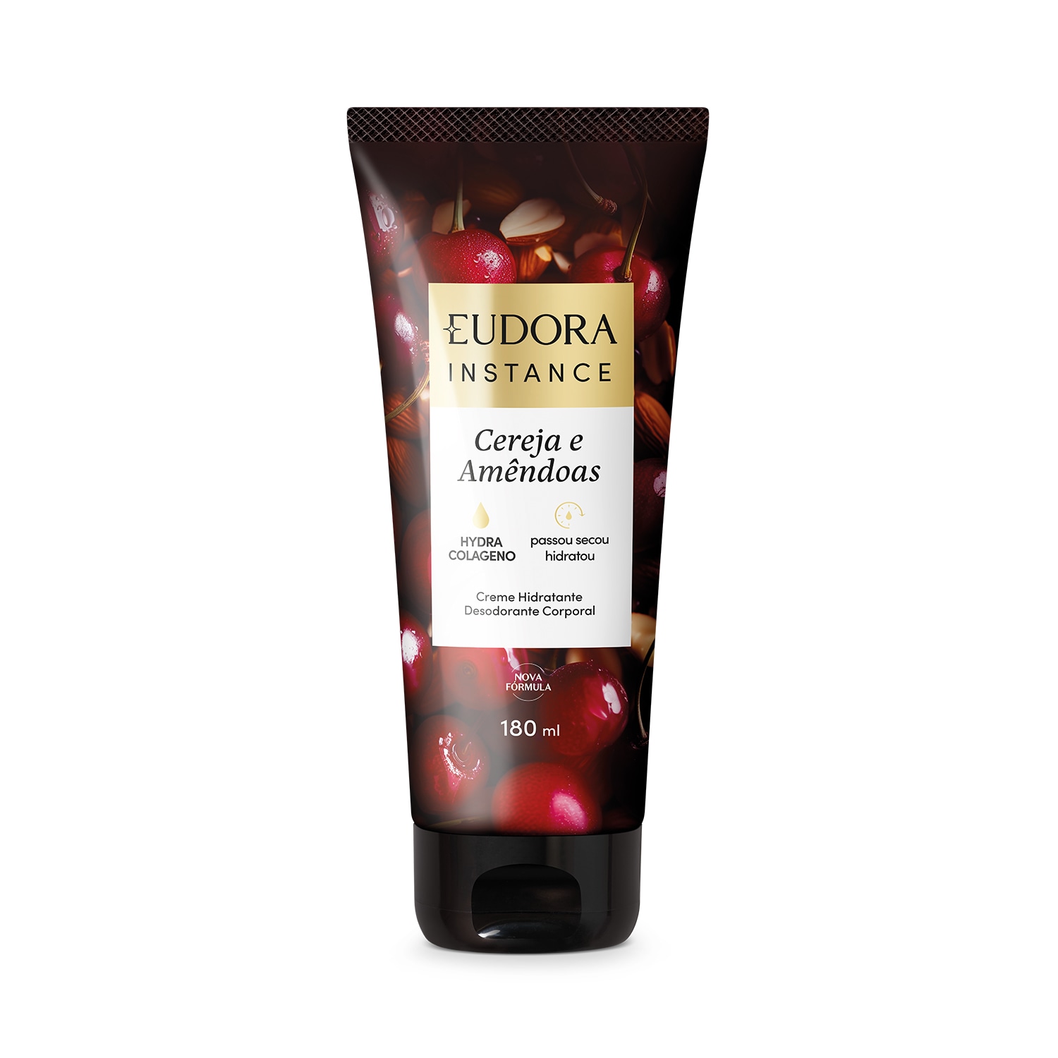 Creme Hidratante Desodorante Corporal Instance Cereja e Amêndoas 180ml