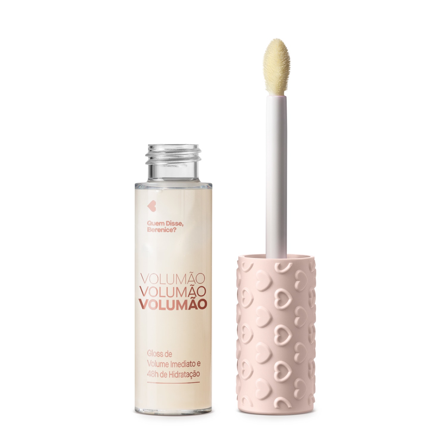 Gloss Labial Incolor Nasci Assim Volumão Quem Disse, Berenice? 9,5ml