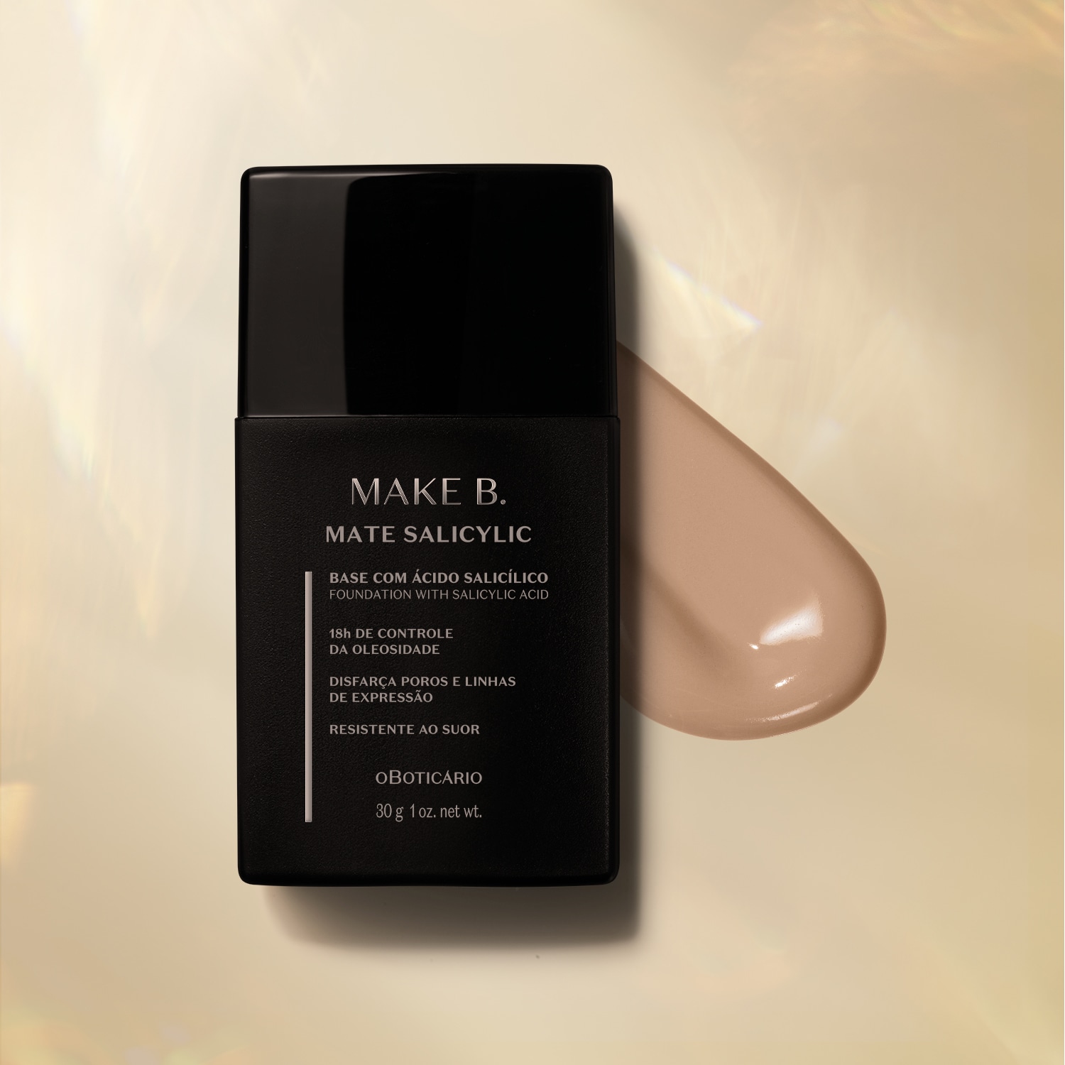Base Líquida Cor 140 Make B. Mate Salicylic 30g