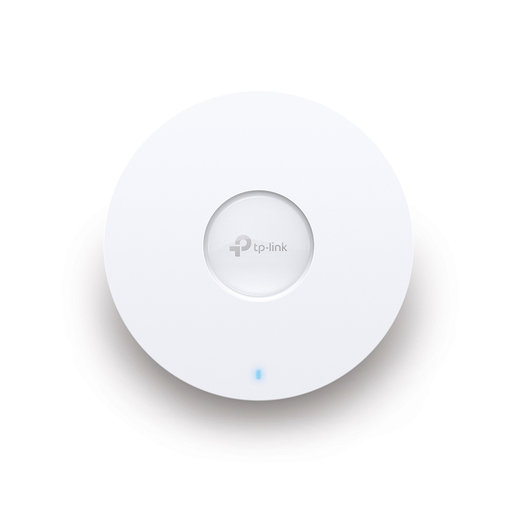 Access Point Wireless Tp-Link AX3000 Gigabit Dual Band Mu Mimo PoE Wi-Fi 6 Alto Desempenho Montagem Teto EAP650 Omada