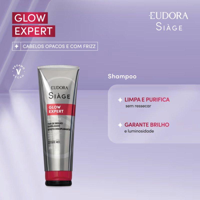 Shampoo Siàge Glow Expert 250ml Eudora