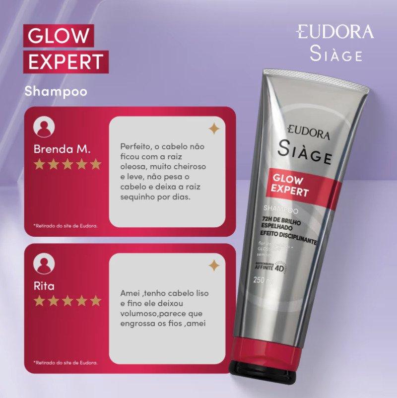 Shampoo Siàge Glow Expert 250ml Eudora