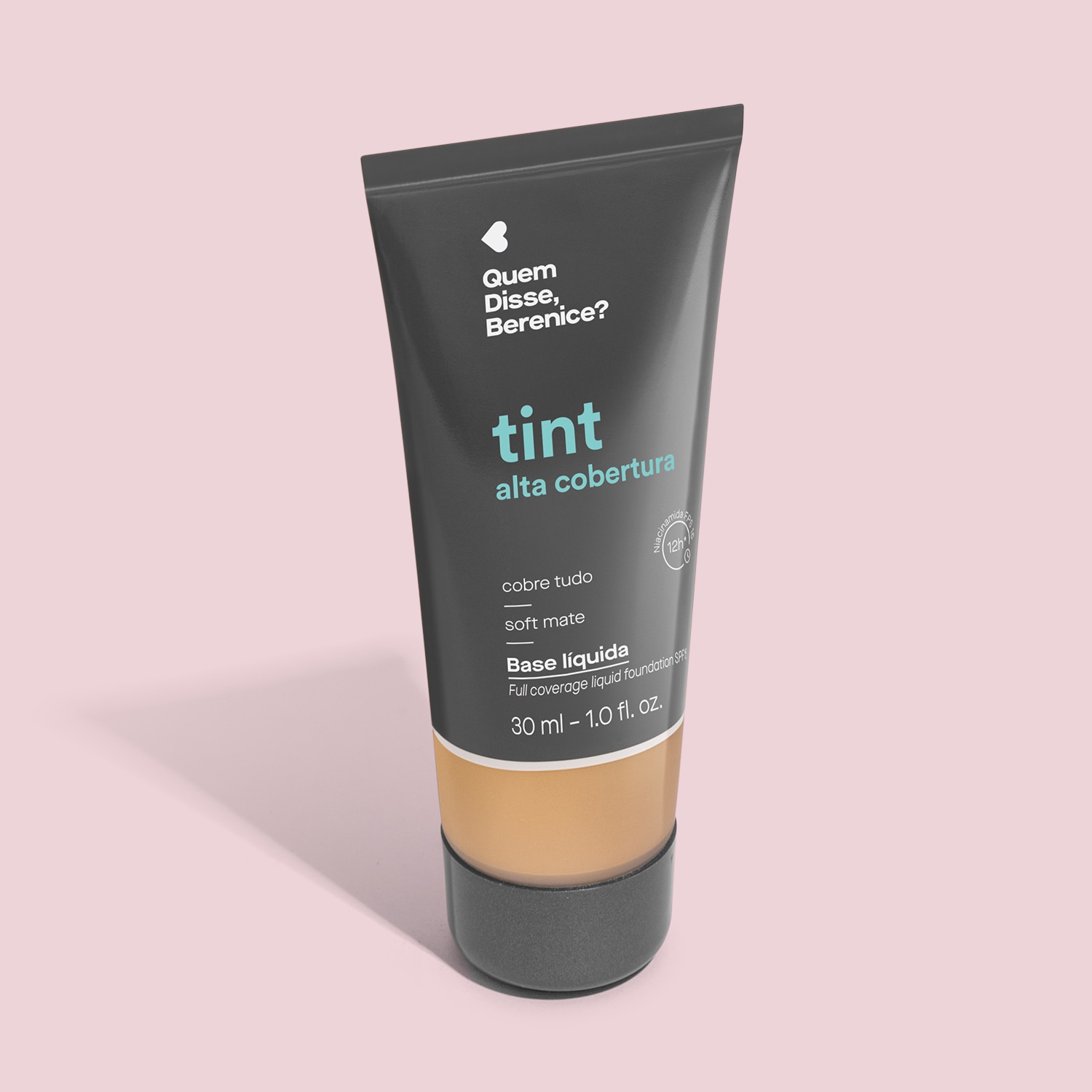 Base Líquida Tint Alta Cobertura Cor 230Q Quem Disse, Berenice? 30ml