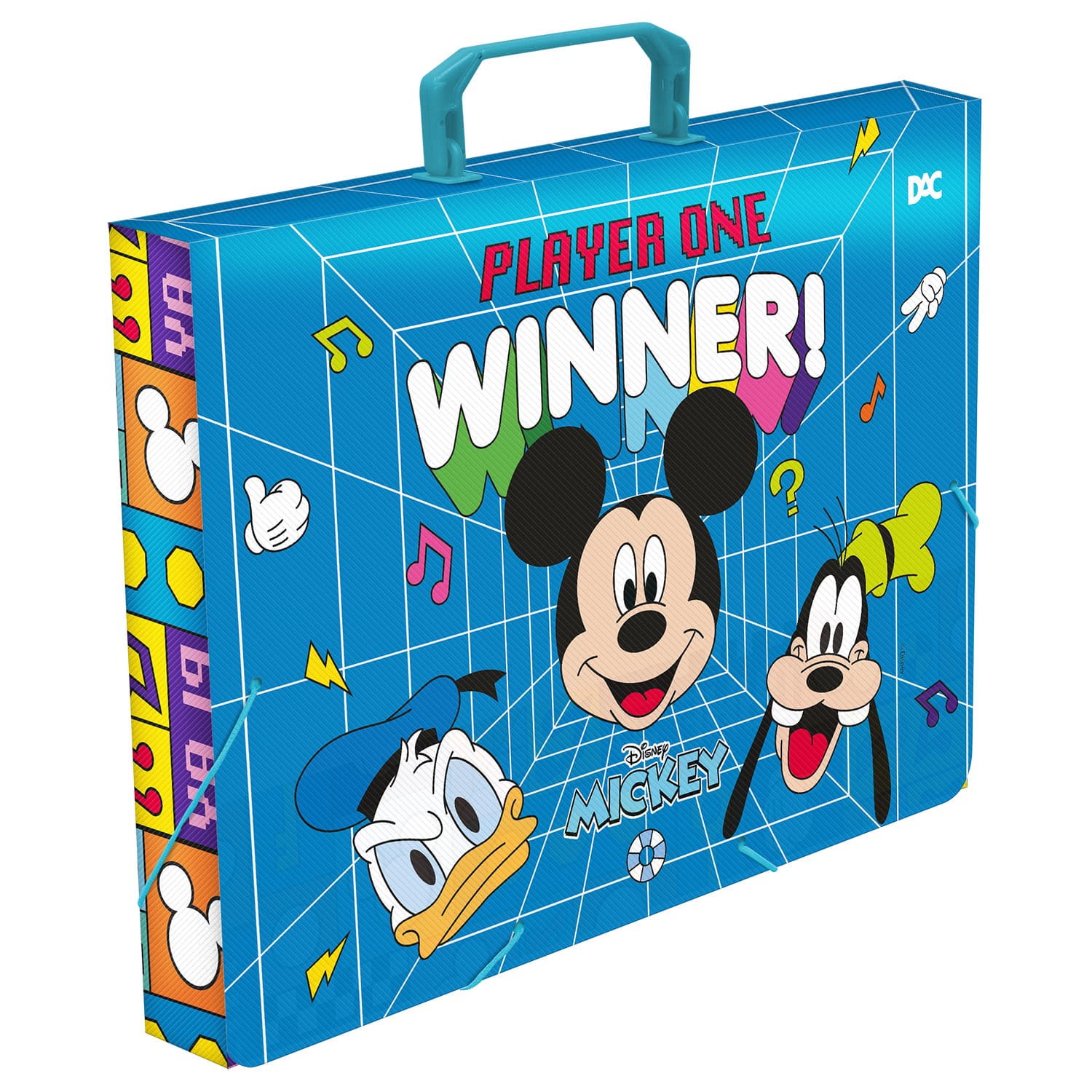 Maleta infantil DAC com Alça Mickey