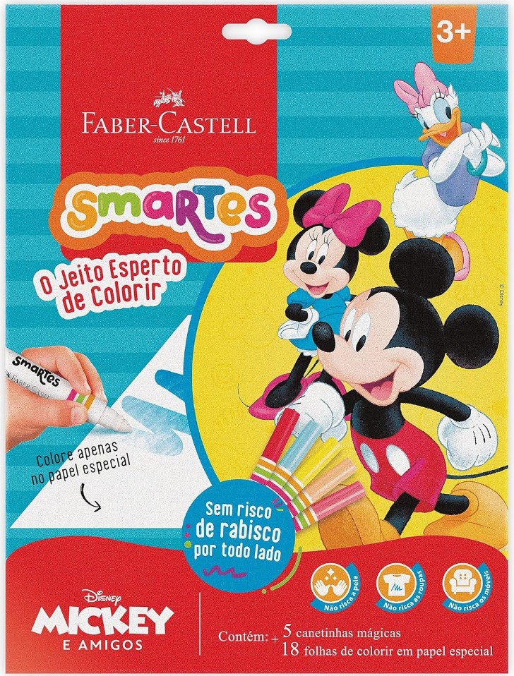 Kit de Colorir Faber-Castell MICKEY
