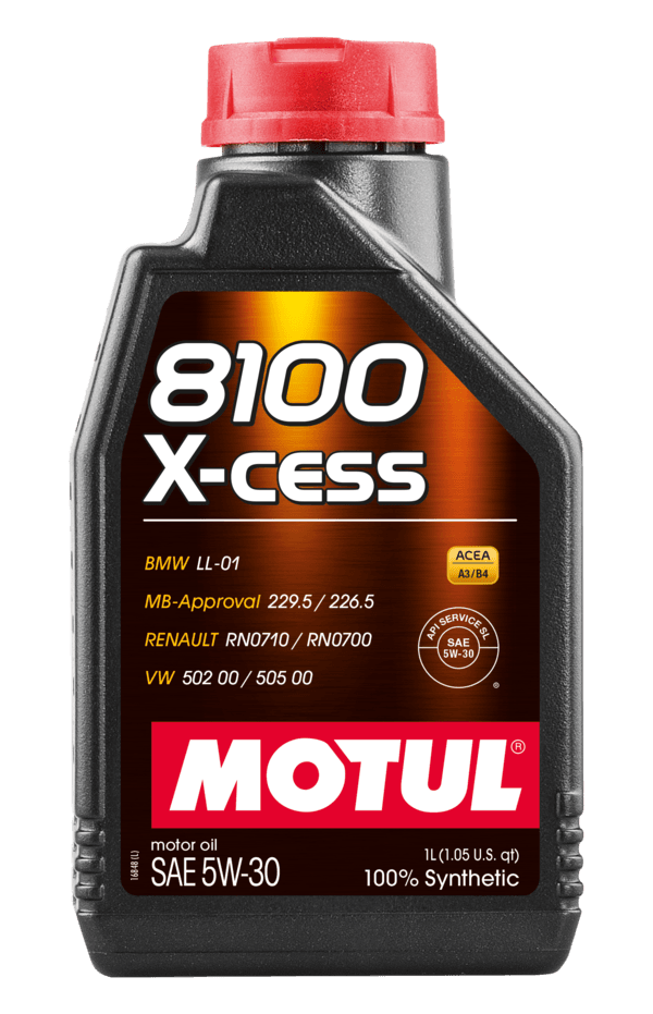 Óleo Para Motor de Carro MOTUL 8100 X-CESS 5W-30 1L 108944