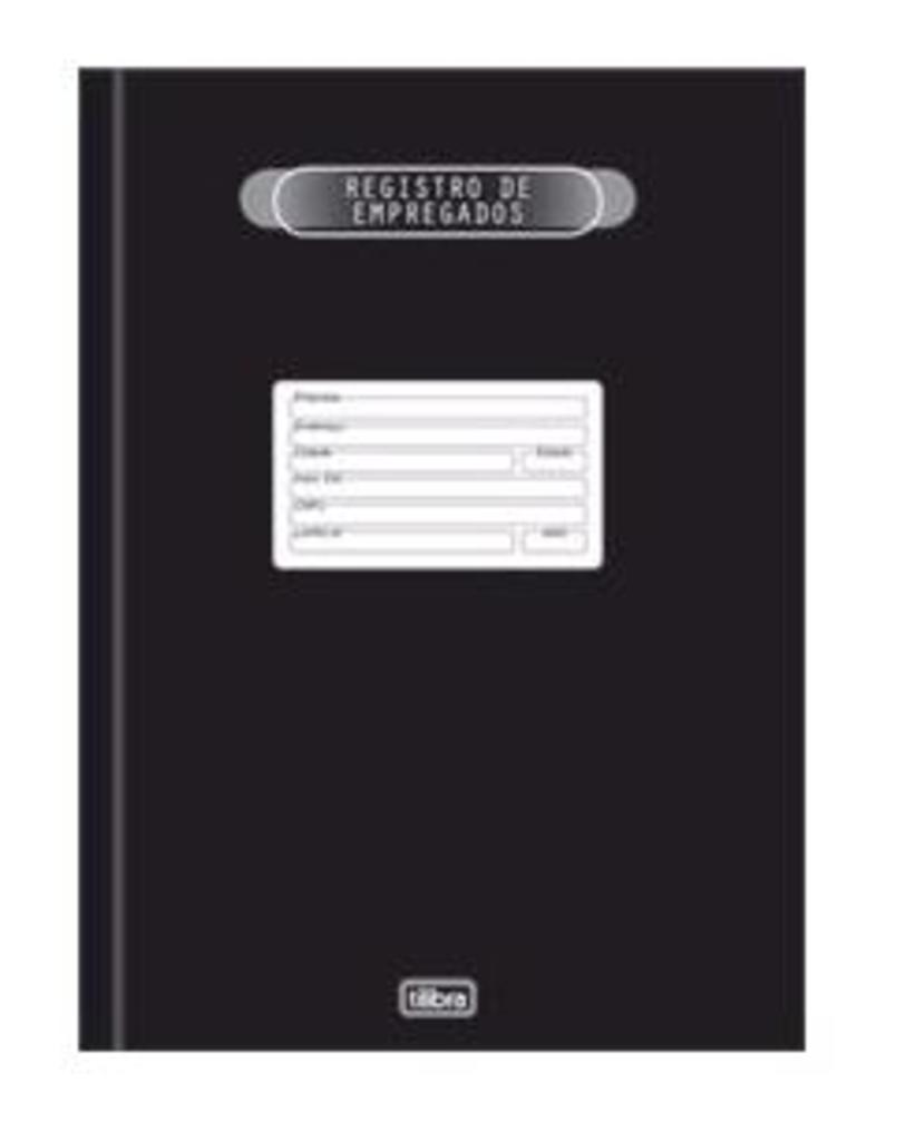 Livro Registro Empregados Tilibra 50 Folhas - 121266