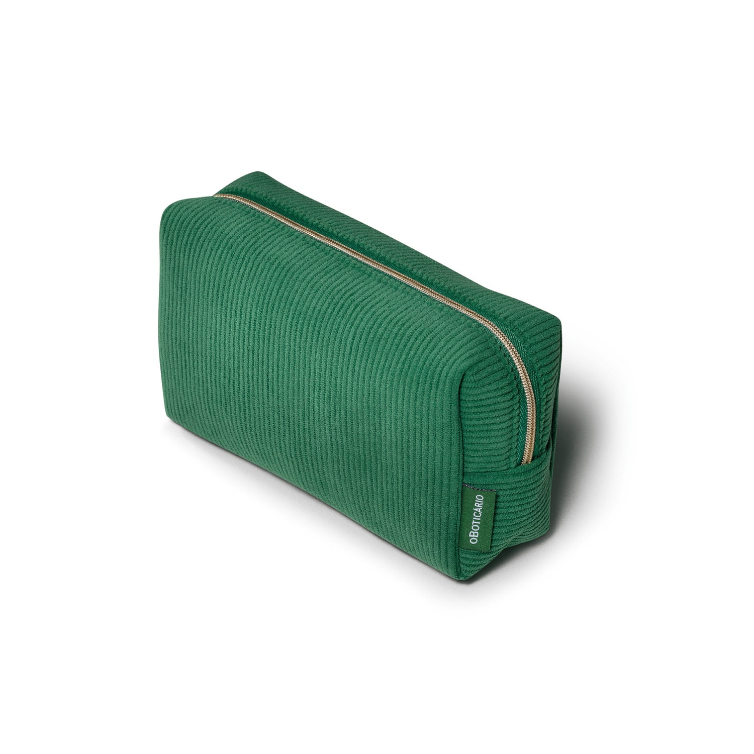 Nécessaire Verde e Dourado O Boticário