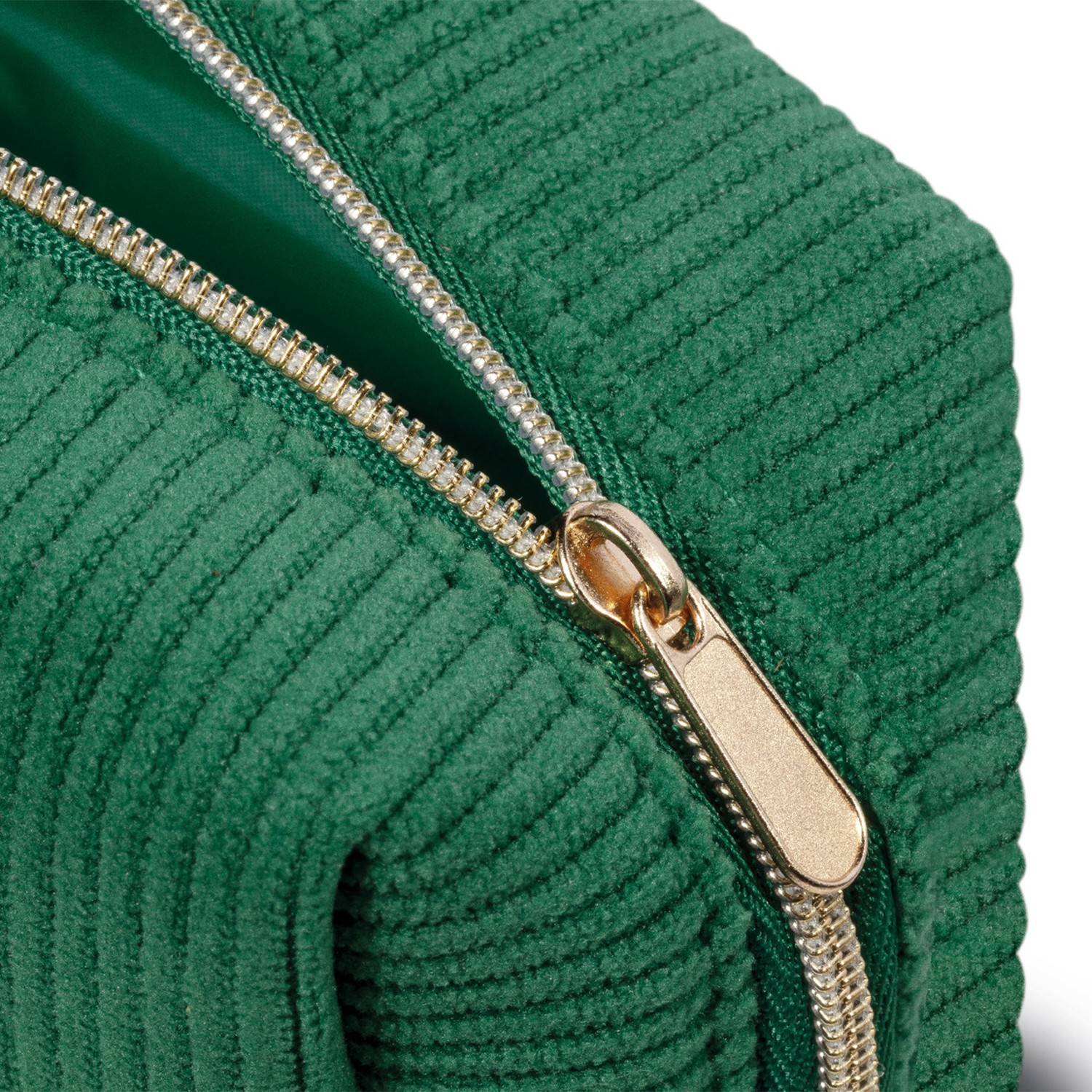 Nécessaire Verde e Dourado O Boticário