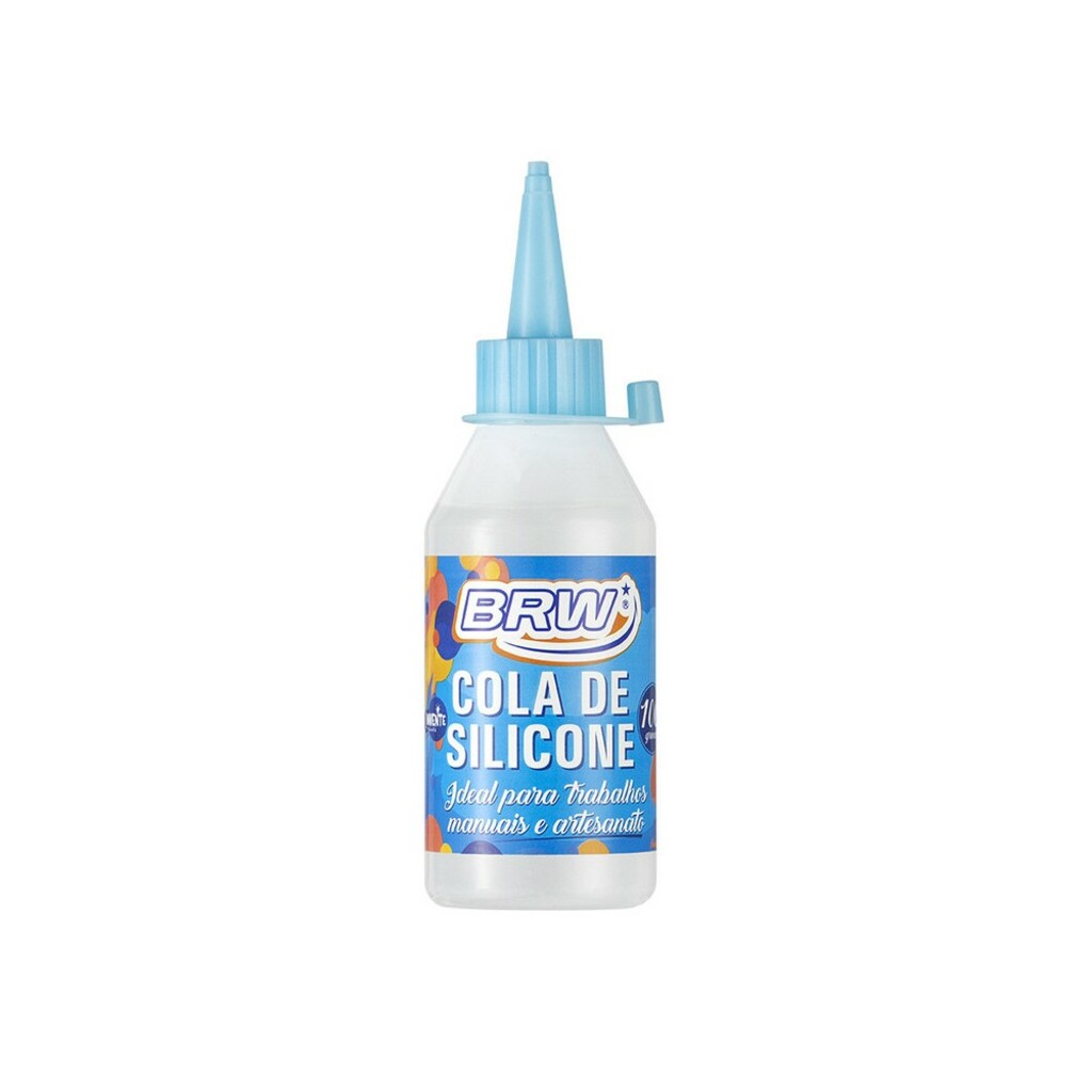 Cola de Silicone Líquida para Artesanato 100 Gramas BRW - Unitário - CS0100