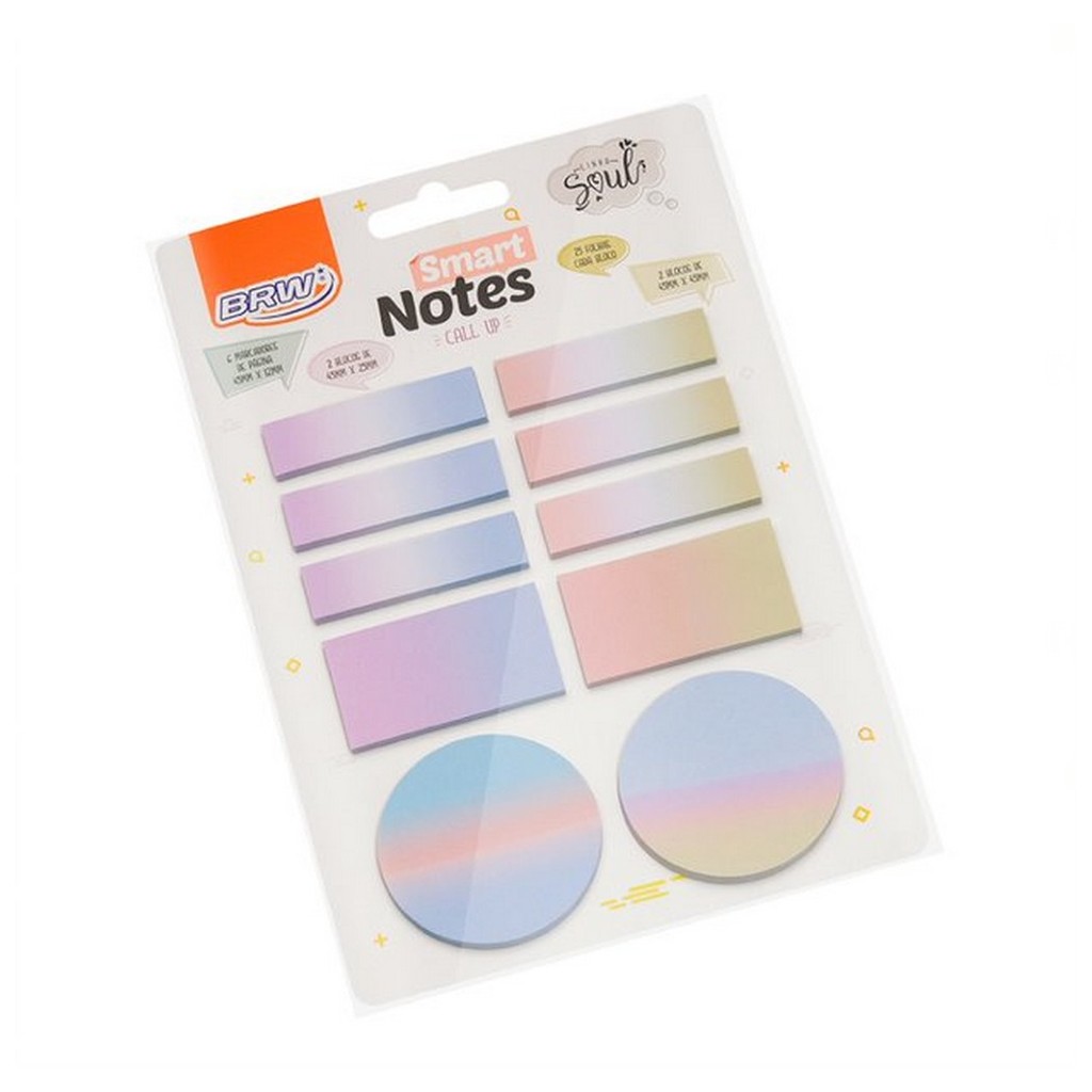 Bloco Adesivo BRW Smart Notes Call Up Degrade
