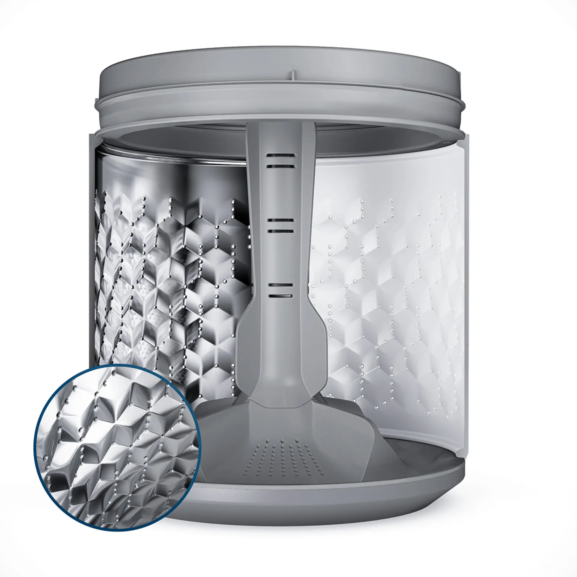 Máquina de Lavar Electrolux 18kg Automática Cesto Inox LEE18 - Branco - 220 Volts