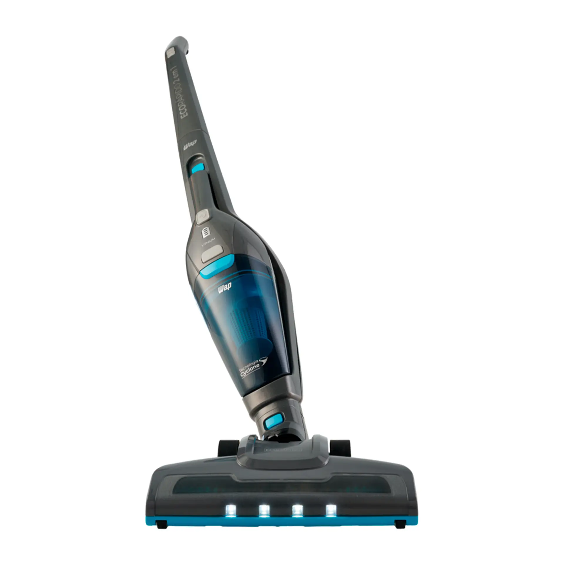Aspirador de Pó Vertical 2 em 1 Eco Rápido Wap - Cinza - Bivolt