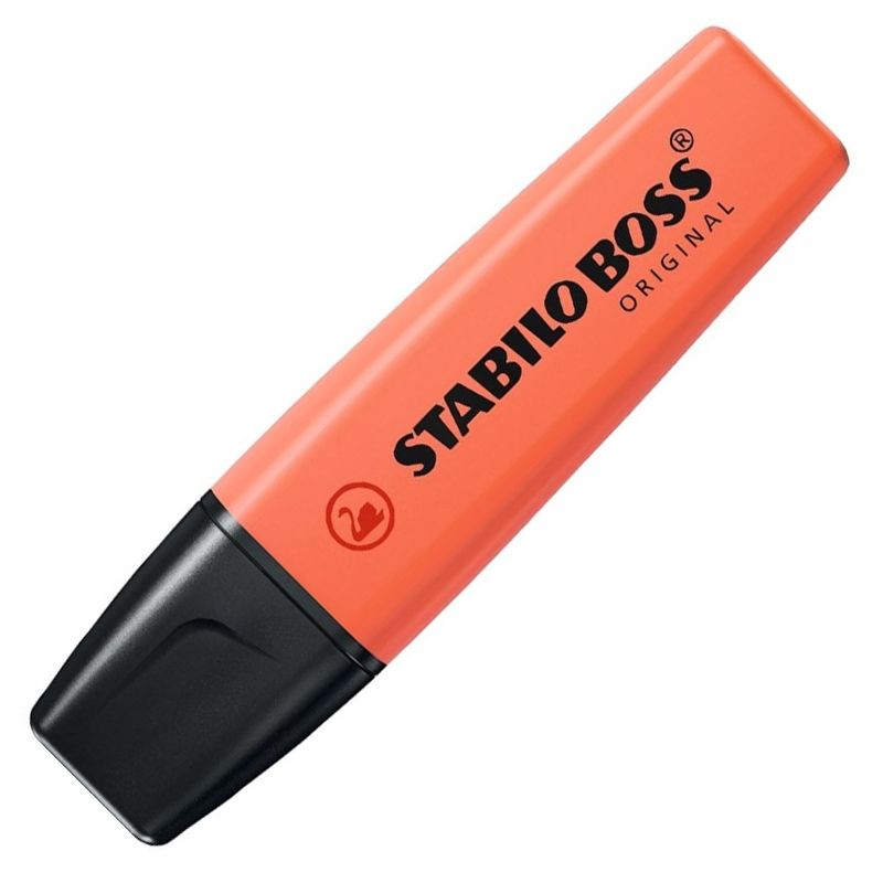 Marca Texto Stabilo Boss Unidade Cores em Tons Pastel