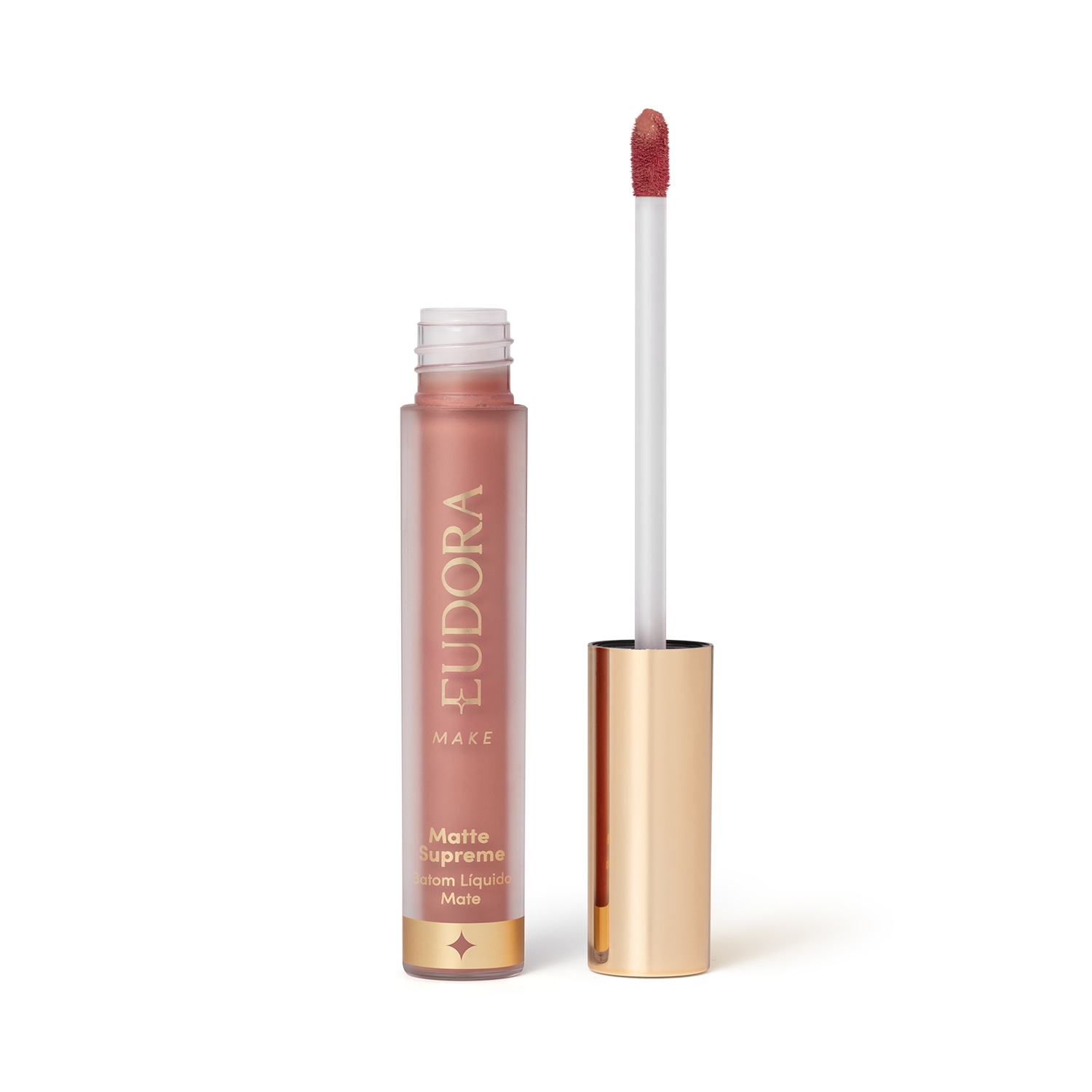 Batom Líquido Matte Supreme Rosa Nude Conforto 4ml