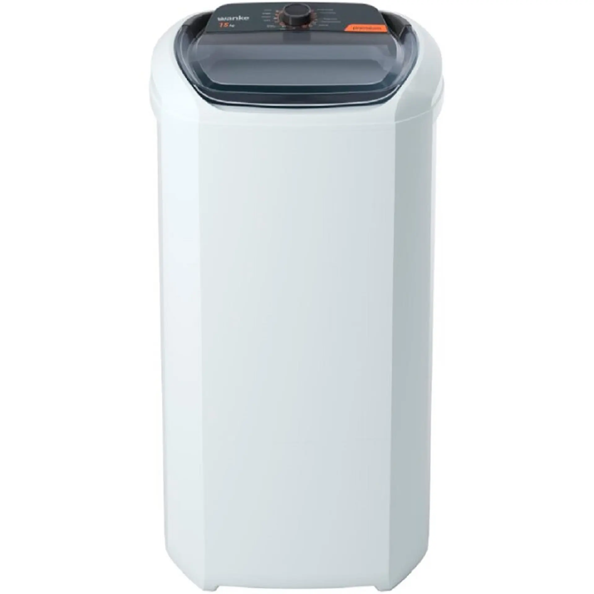 Tanquinho Wanke Premium 15kg Semiautomático 10 programas LWBE150T3 - Branco - 110 Volts