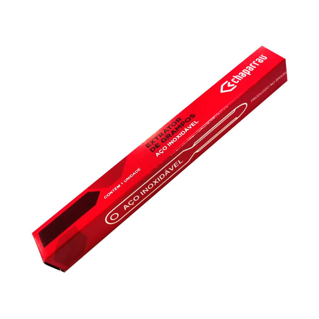 Extrator de Grampos Espátula 150mm Aço Inox Chaparrau - 20.05.06.006701
