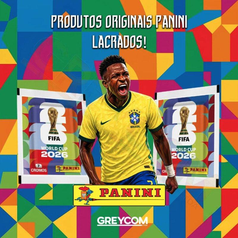 Figurinhas Copa do Mundo 2026 Panini 40 Envelopes 280 Figurinhas