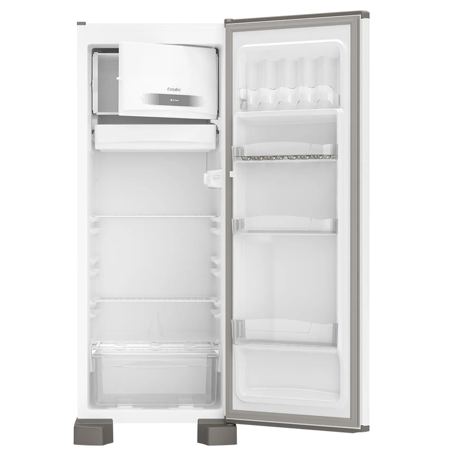 Geladeira Esmaltec 245L Cycle Defrost Inverter ROC31 Pro - Branco - 110 Volts