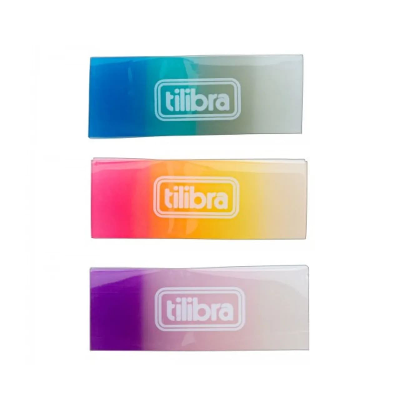 Borracha Escolar Tilibra Degrade Unidade Sortido