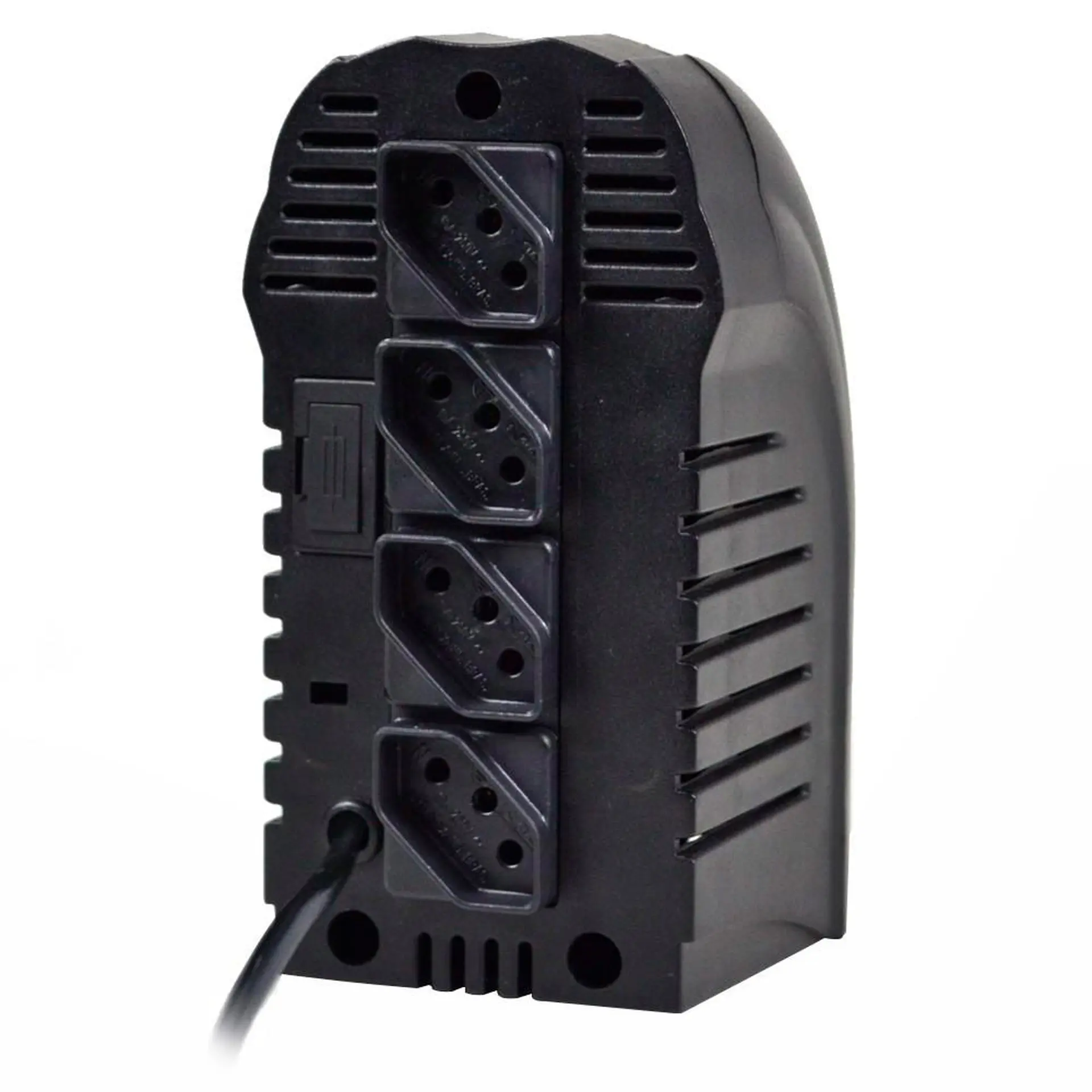 Estabilizador TS Shara PowerEst 500VA 4 Tomadas 9114 - Preto - 110 Volts