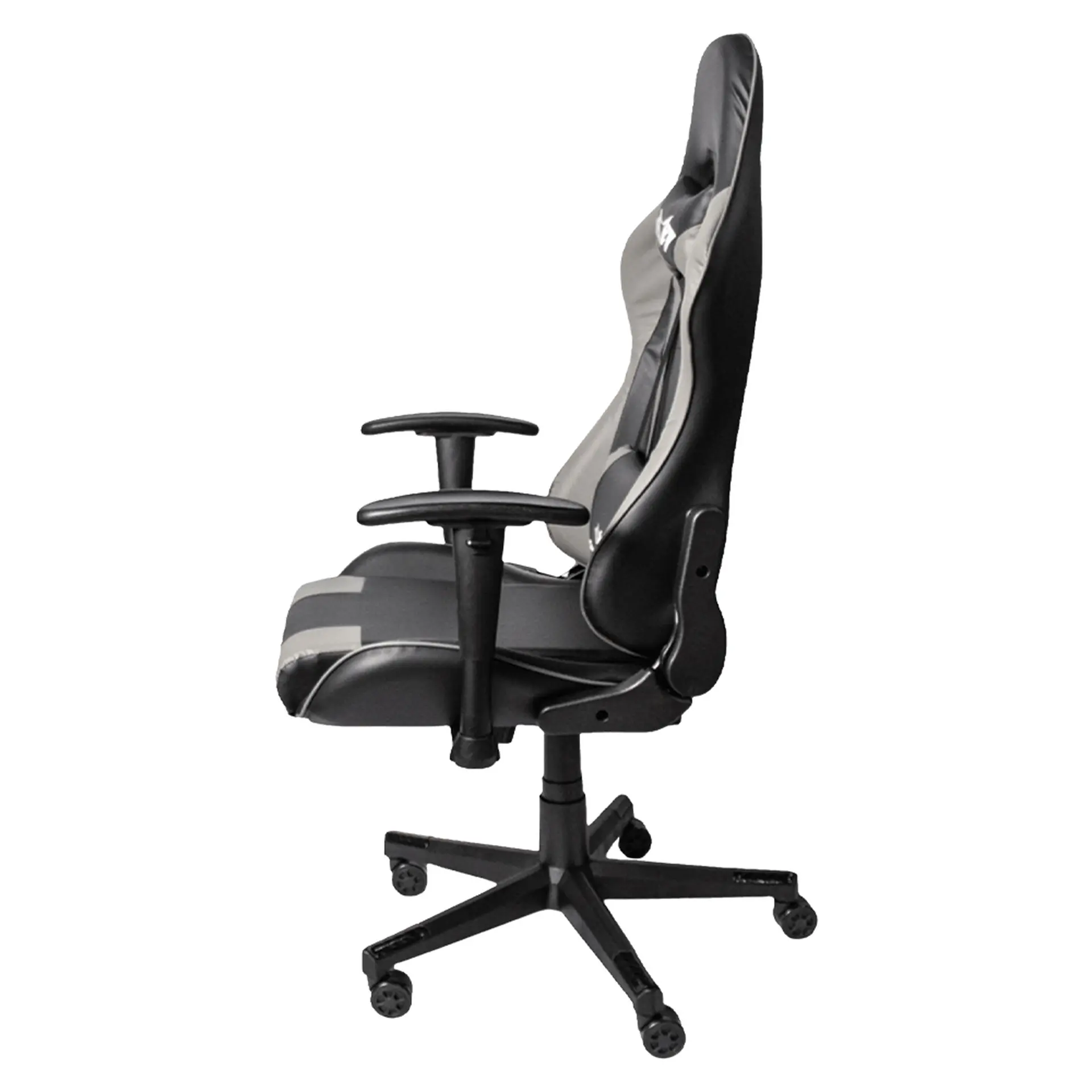Cadeira Gamer Xtreme Plus Gamer Zone Giratória com Encosto Reclinável - Preto/Cinza