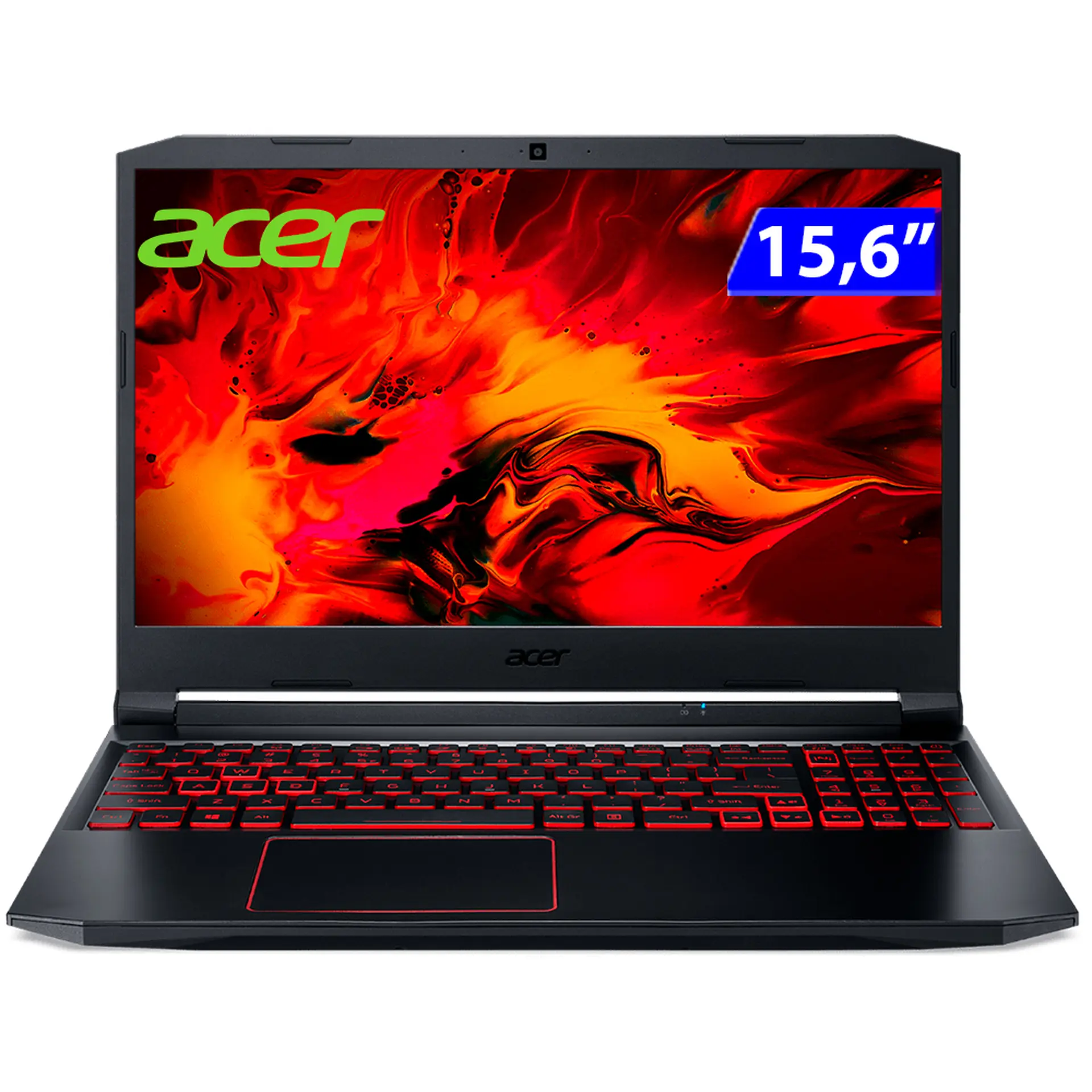 Notebook Gamer Acer Aspire Nitro 5 i5 W11 8GB 512GB SSD 15.6" AN515-55-59T4 - Preto - Bivolt