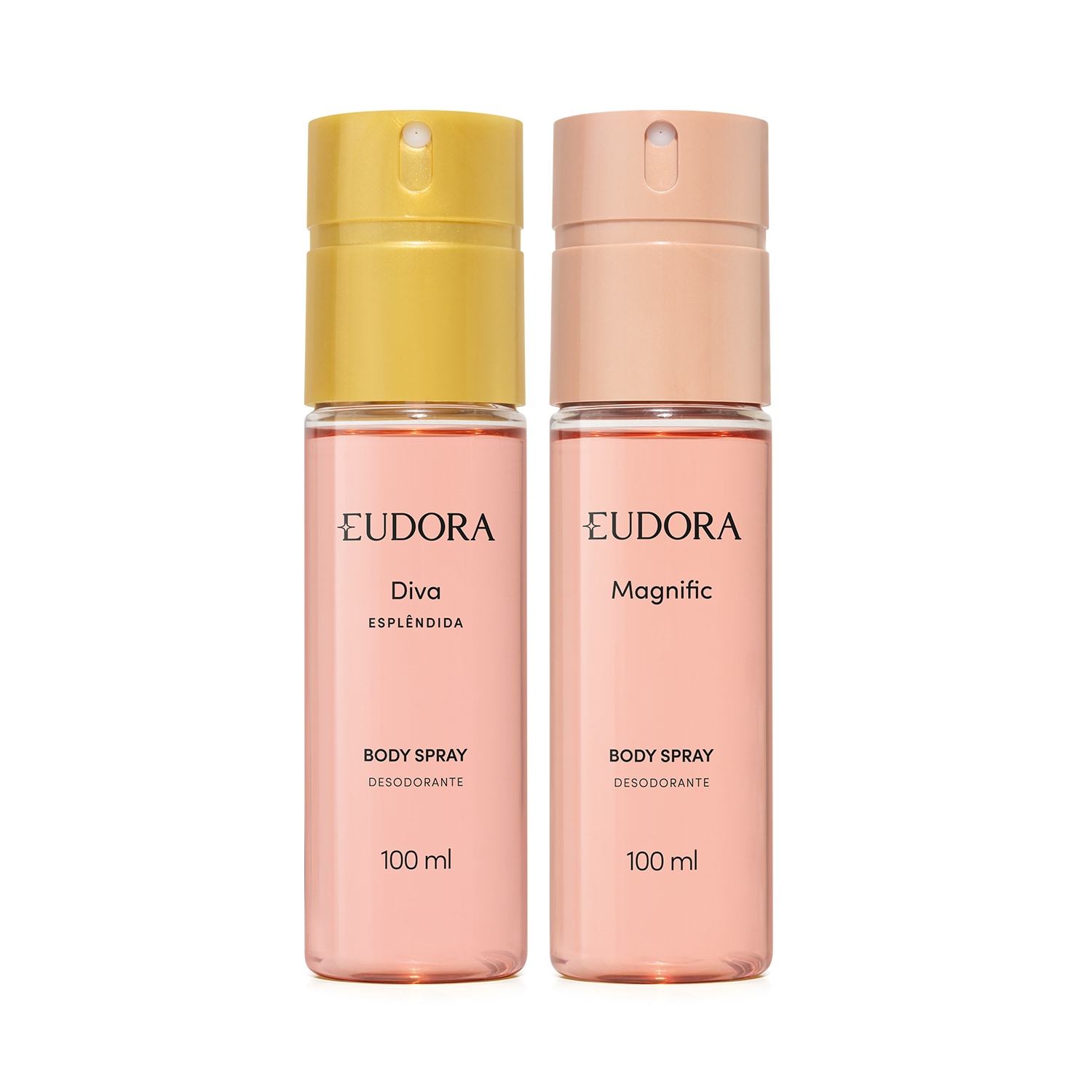 Combo Desodorante Body Spray Diva Esplêndida 100ml + Desodorante Body Spray Magnific 100ml