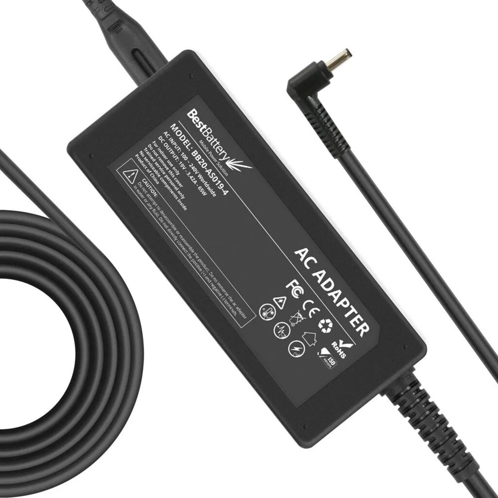 Fonte para Notebook Asus EEE 65W 19V 3,42A Bivolt 4,0X1,35mm BestBattery - BB20-AS019-4