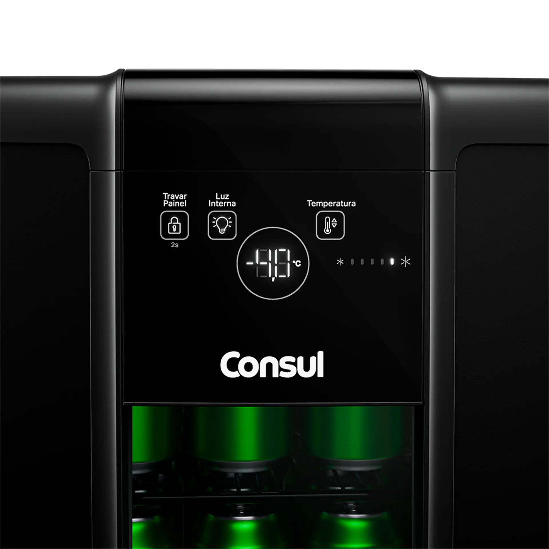 Cervejeira Consul 82L Frost Free CZE12ME - Preto - 220 Volts