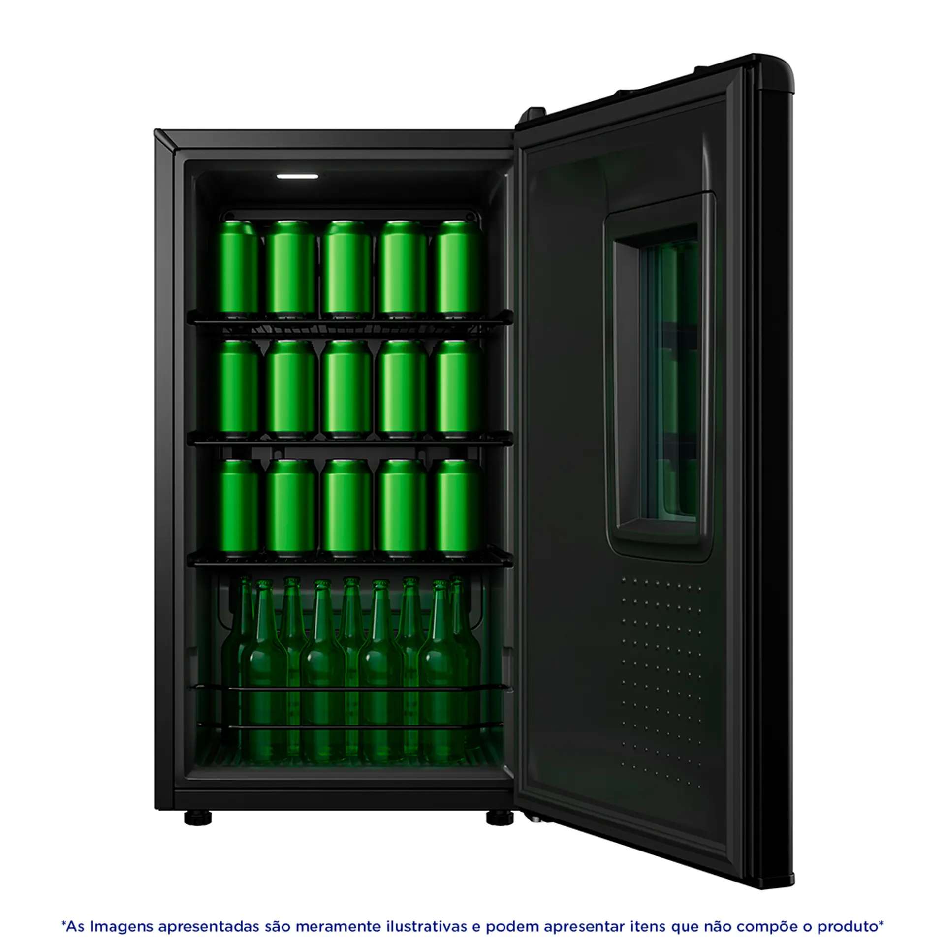Cervejeira Consul 82L Frost Free CZE12ME - Preto - 220 Volts