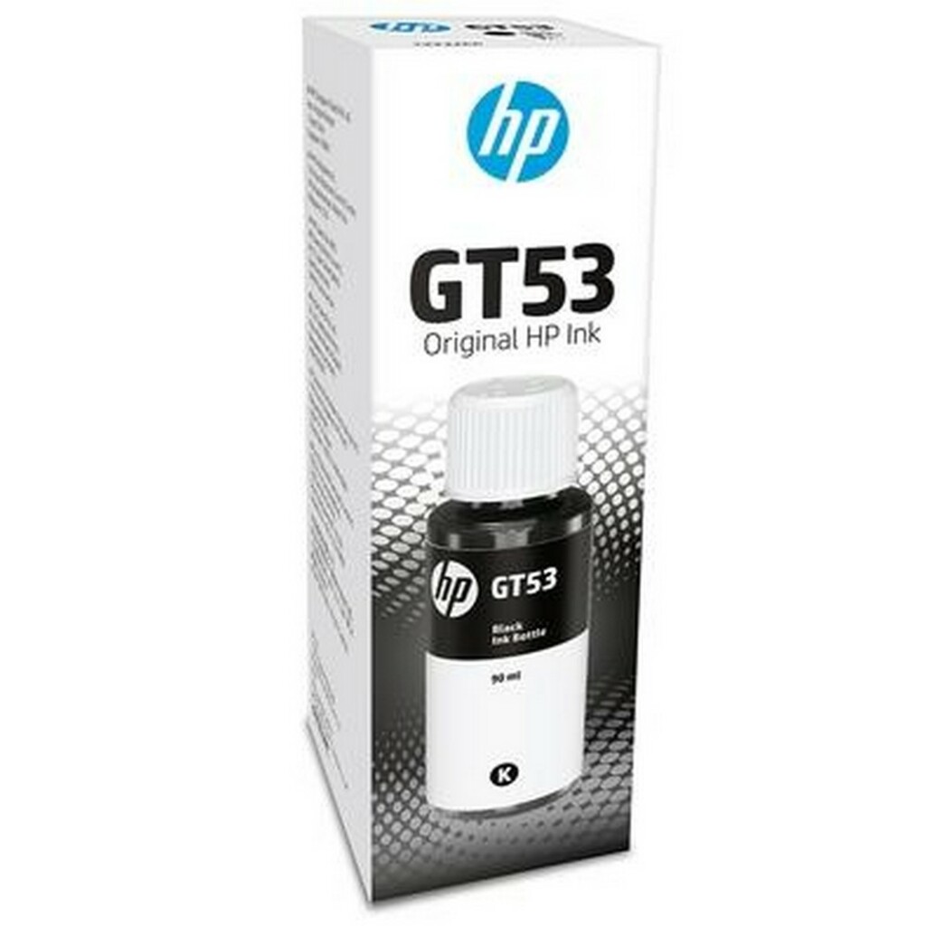 Tinta para Cartucho HP GT53 Preto Original - GT-53 - 4.000 páginas para 3YW73A, Y0F71A, 5LG79A, 3YW74A, 1TJ09A, 1TJ10A, 5HX16A, Y0F72A, Y0F73A
