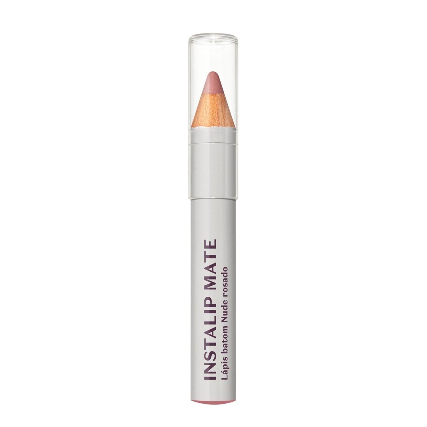 Lápis Batom Instalip Mate Nude Rosado Intense 1,2g