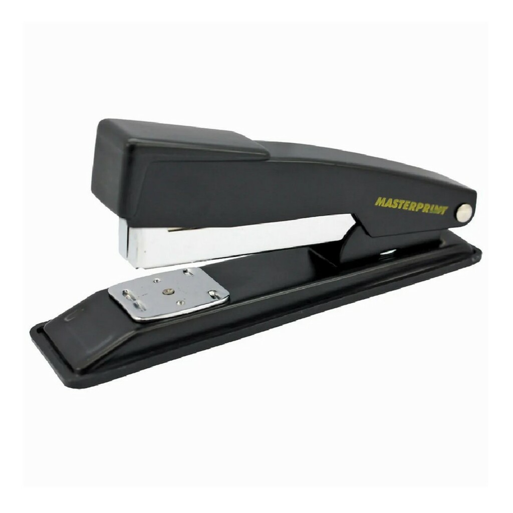 Grampeador de Mesa Metal 20 Folhas Preto Masterprint - Unitário - 304010002 - MP301