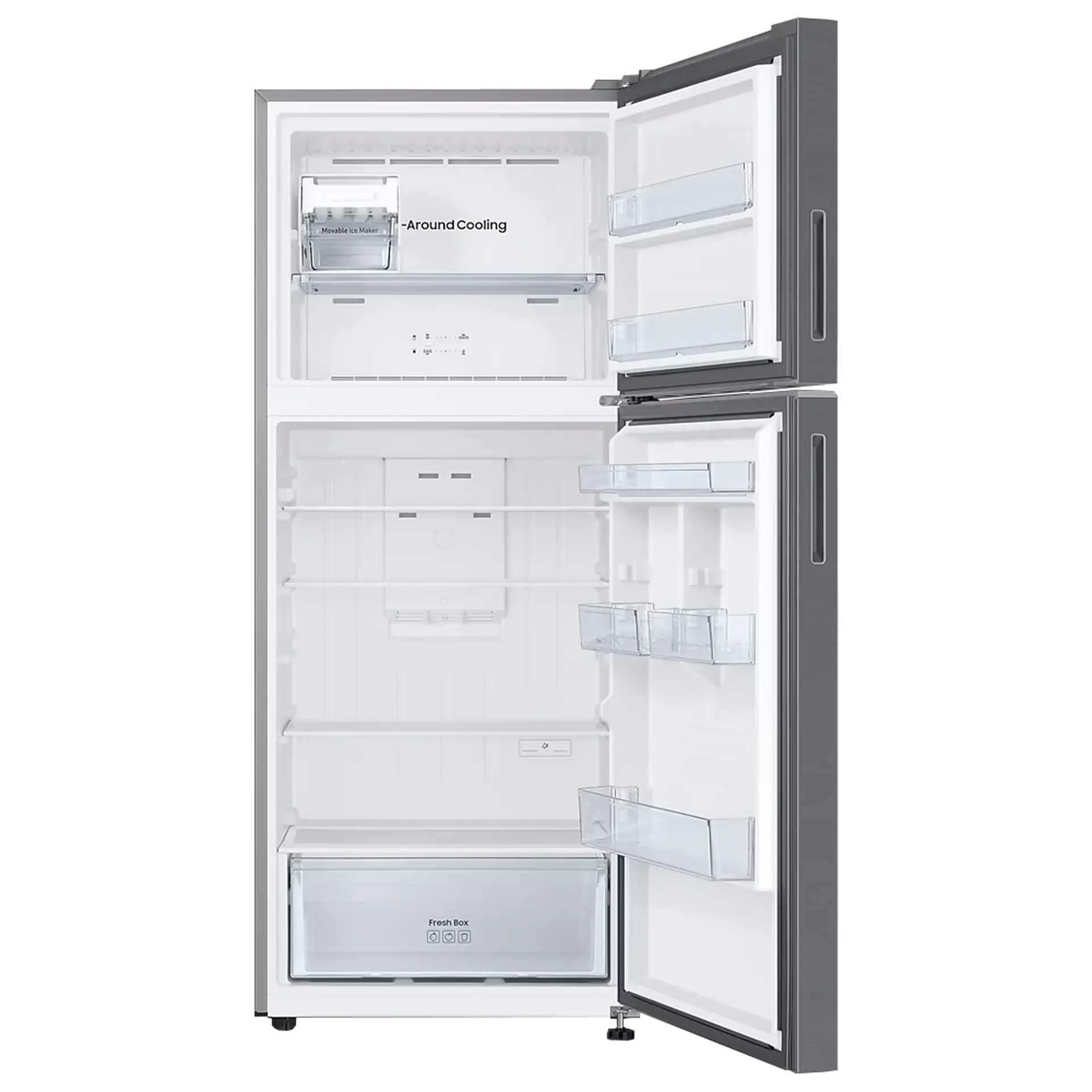 Geladeira Samsung Evolution 391L Frost Free Duplex RT38 Inverter - Inox - Bivolt