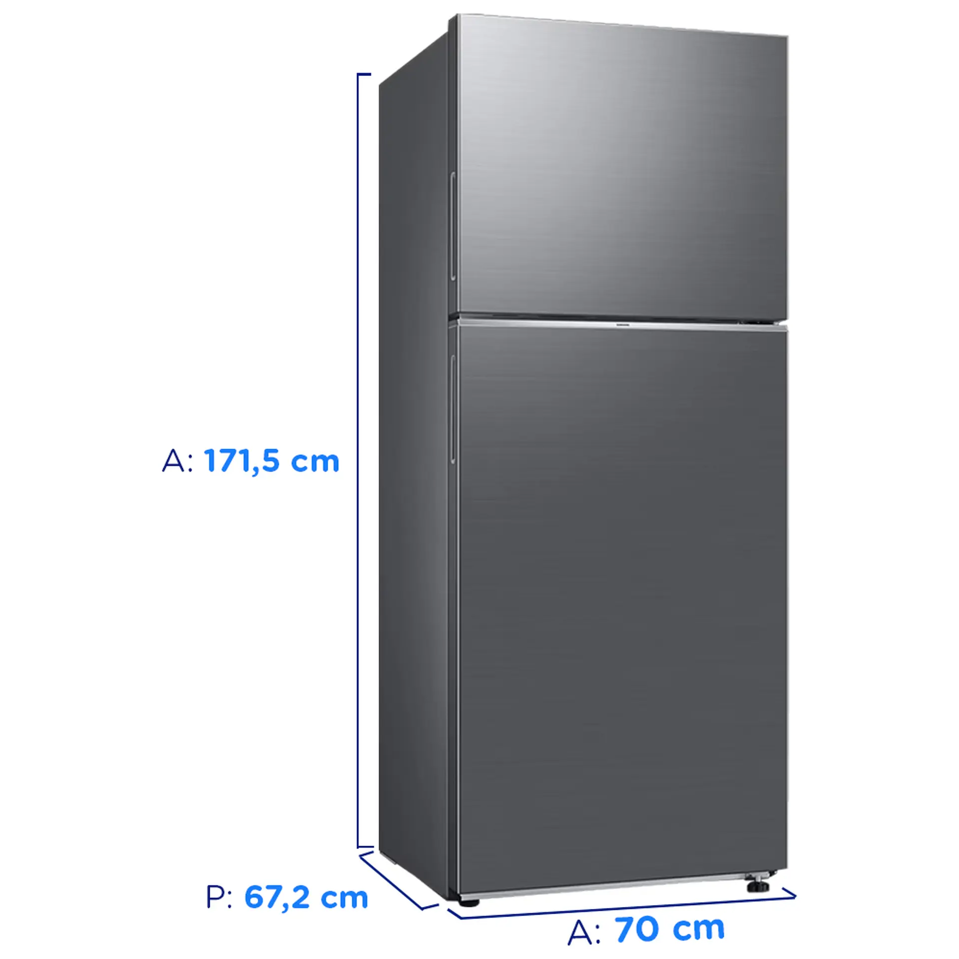 Geladeira Samsung Evolution 391L Frost Free Duplex RT38 Inverter - Inox - Bivolt