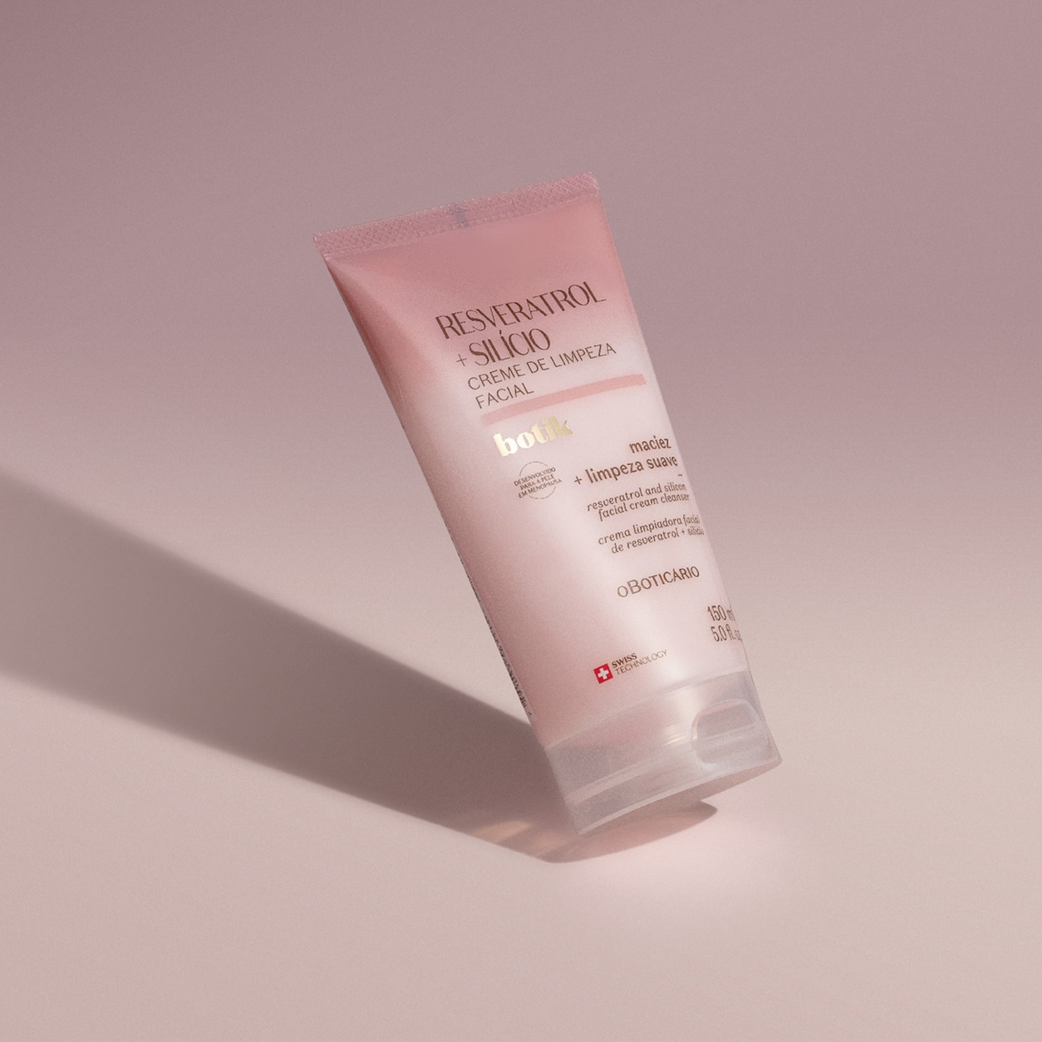 Creme de Limpeza Facial Botik Resveratrol E Silício 150ml