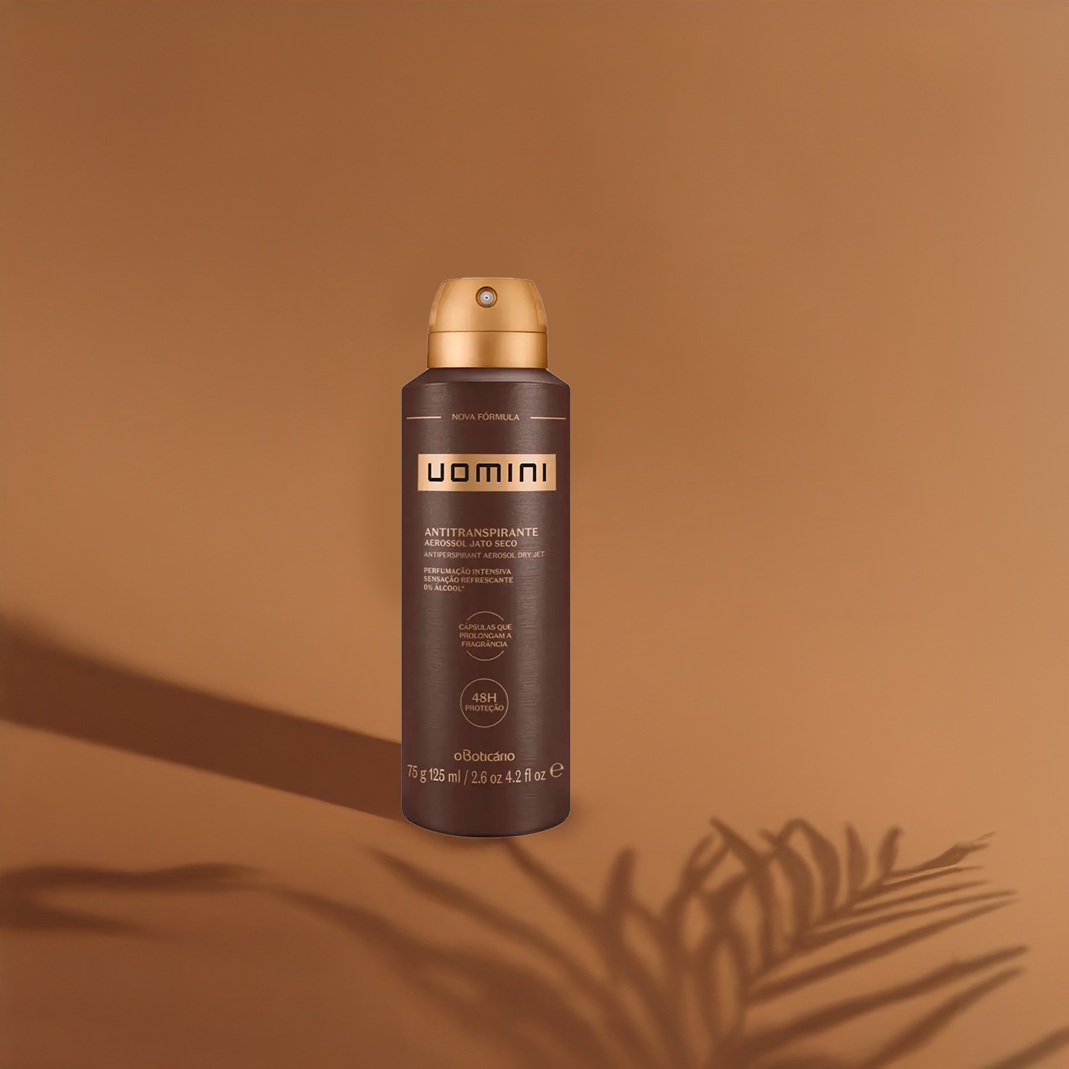 Desodorante Antitranspirante Aerossol Uomini 75g/125ml