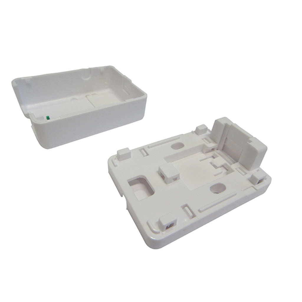 Caixa Sobrepor 1 Keystone RJ45 90 Graus Vazio Seccon SecLan - WT-2072