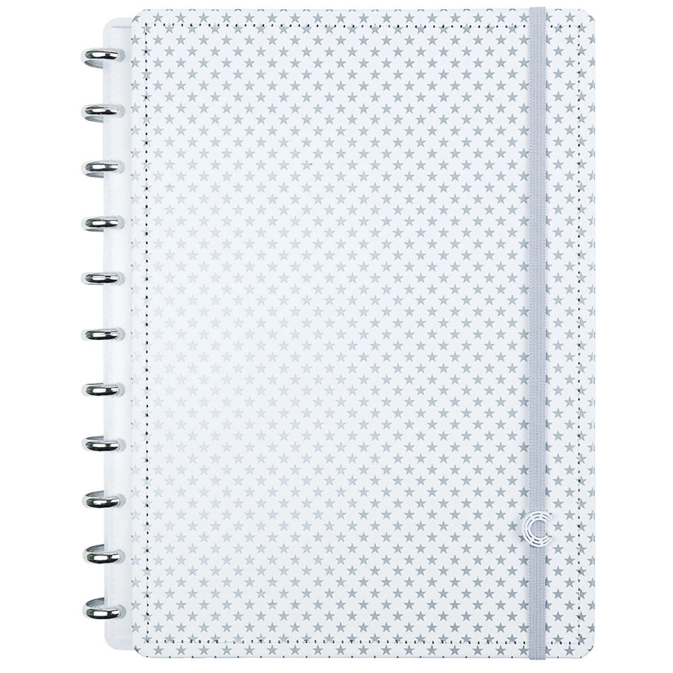 Caderno Inteligente Super Star Grande 60 Folhas com Pauta e 20 Folhas Lisas